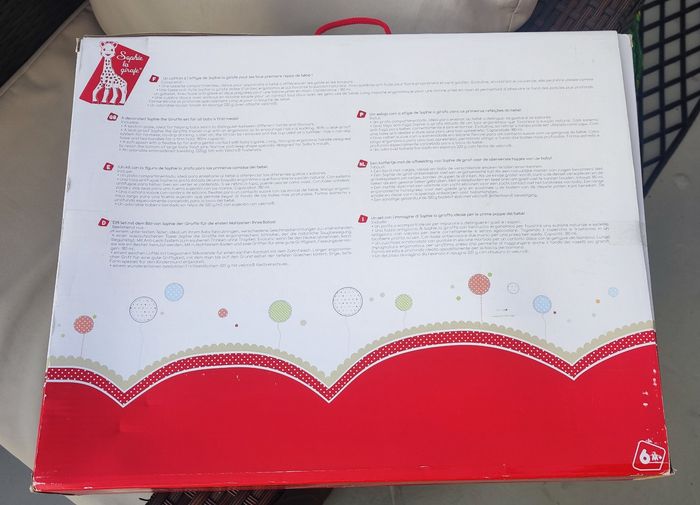 Coffret repas bébé Sophie la girafe - photo numéro 2