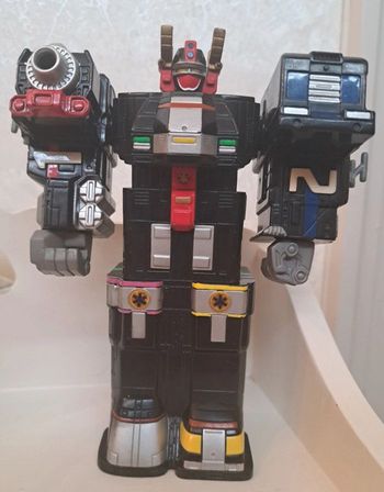 Power Rangers super train Megazord