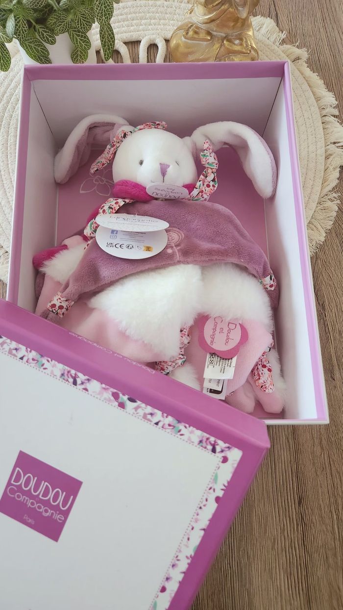 Doudou Lange Lapin Doudou et Compagnie Neuf - photo numéro 2
