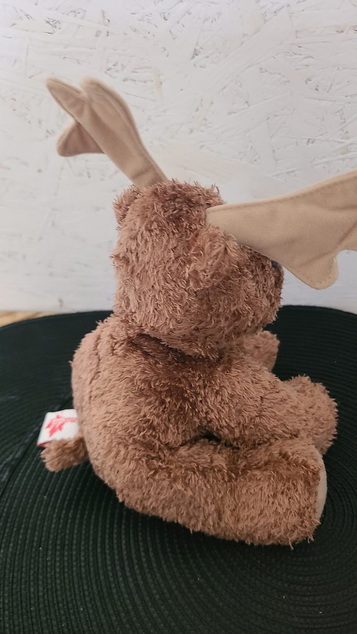 peluche renne elan canada - photo numéro 5