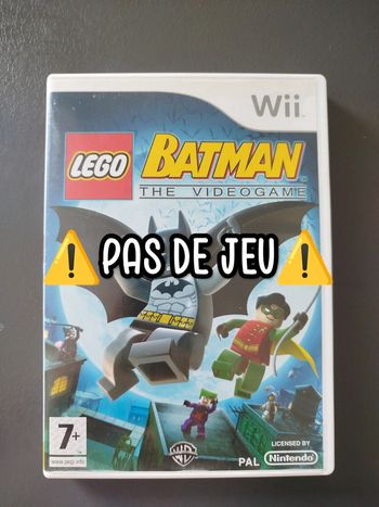 Boitier batman lego wii