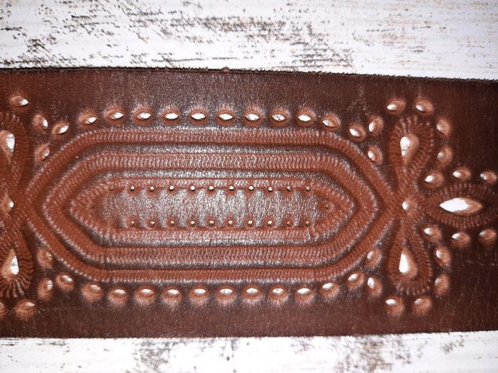 Ceinture cuir etc 100 cm env - photo numéro 6