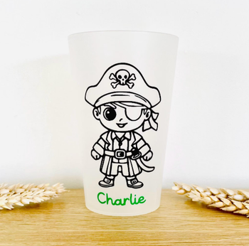 Gobelet personnalisé thème pirate | petit garçon pirate