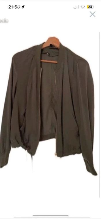 Veste kaki taille 38