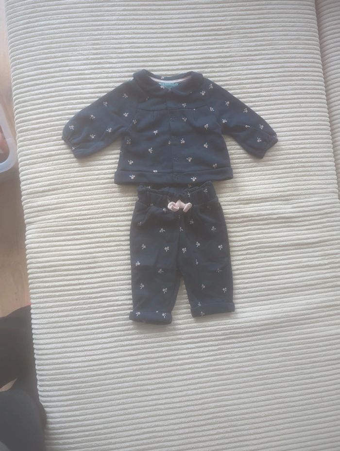 Ensemble veste + pantalon 3 mois