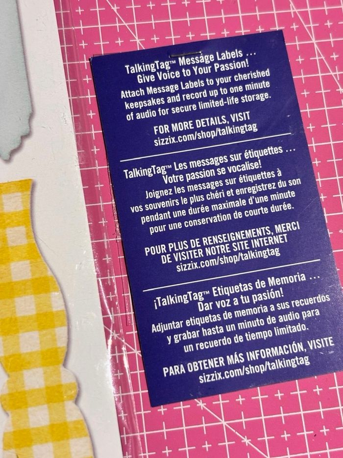 Ensemble 4 matrices de découpe Sizzix, bordures - photo numéro 9