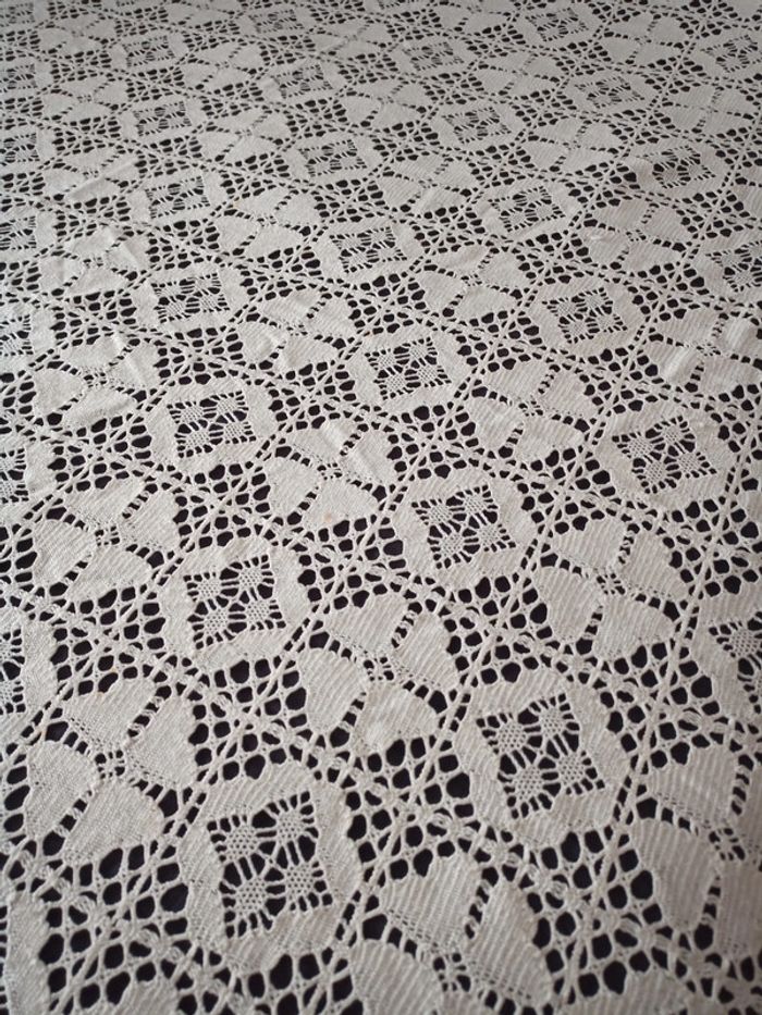 Couvre lit en crochet 220*250 cm - photo numéro 3