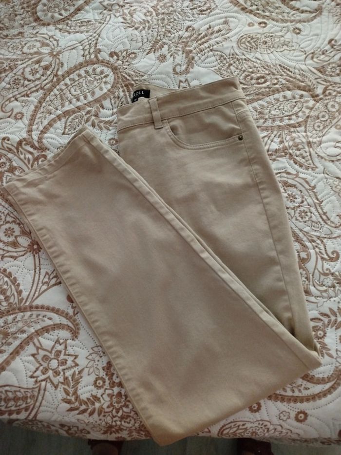 #Pantalon#leger#beige