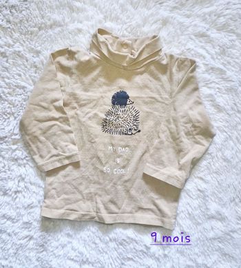 T-shirt garçon 9 mois