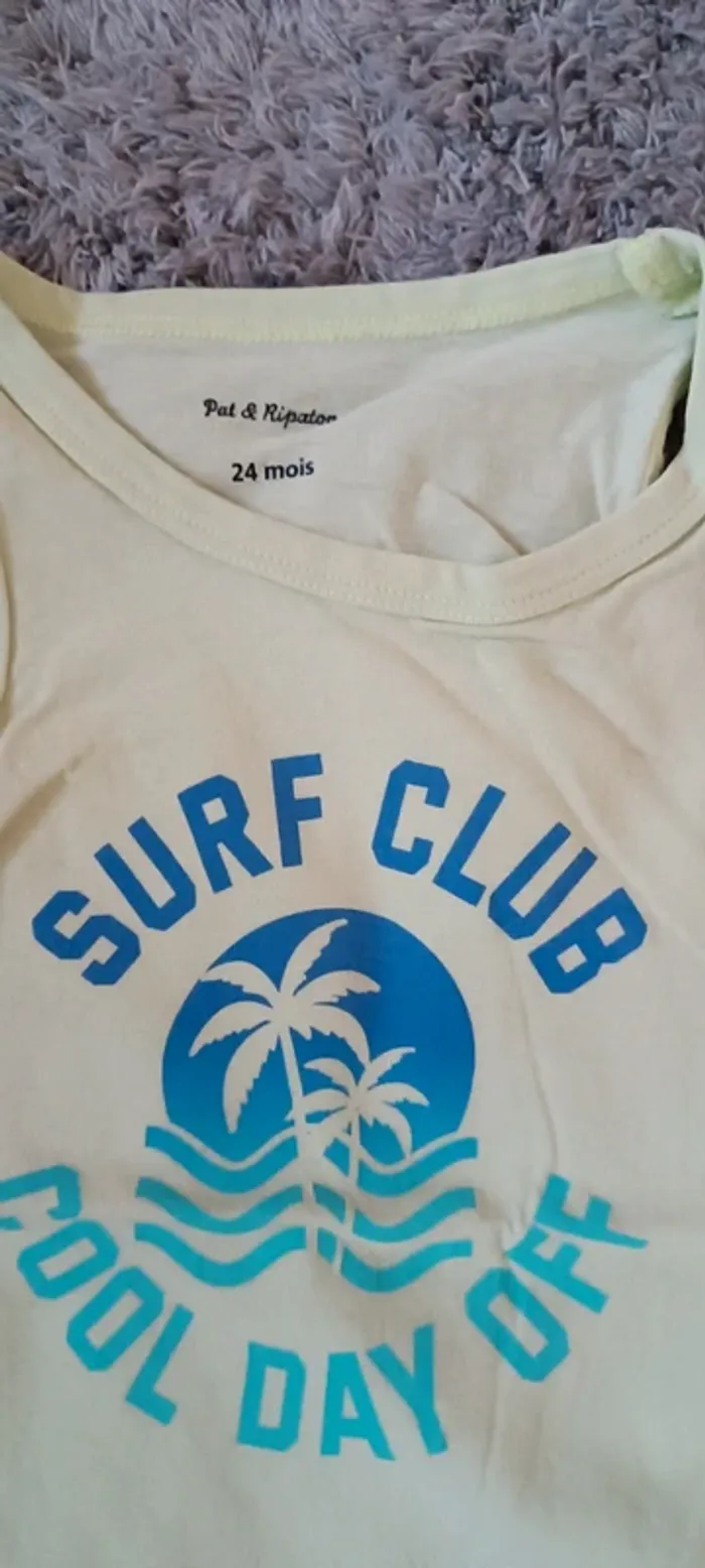 Lot 5 t-shirts MC 24 mois (+2 offerts 🎁) - photo numéro 4