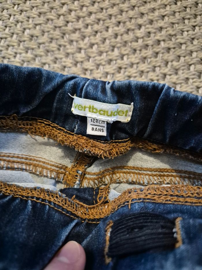 Jean treggings avec broderie fille - 8 ans - photo numéro 8