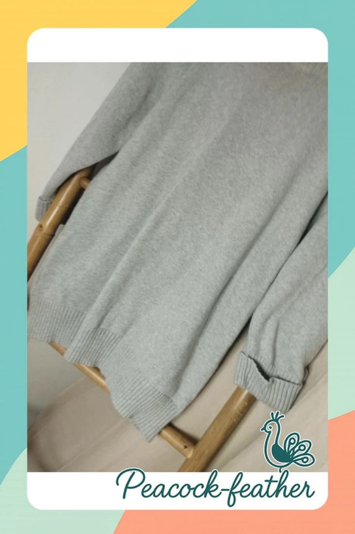 Pull gris 3/4 samba T5 - photo numéro 6