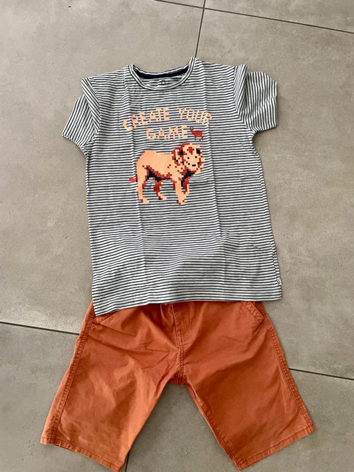 Ensemble bermuda et t-shirt