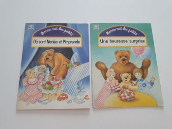 Lot de livres Bonne nuit les petits