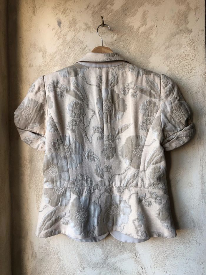 Veste manches courtes beiges Armani - photo numéro 3