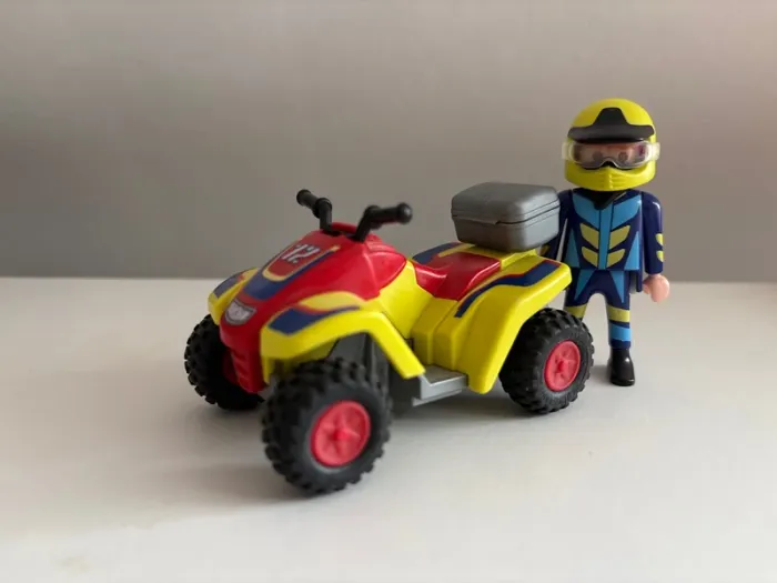 Playmobil quad et pilote - photo numéro 5