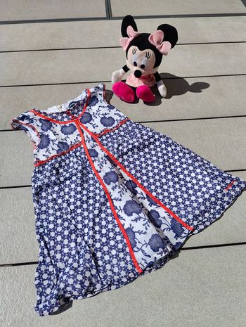 Robe jean Bourget 18 mois