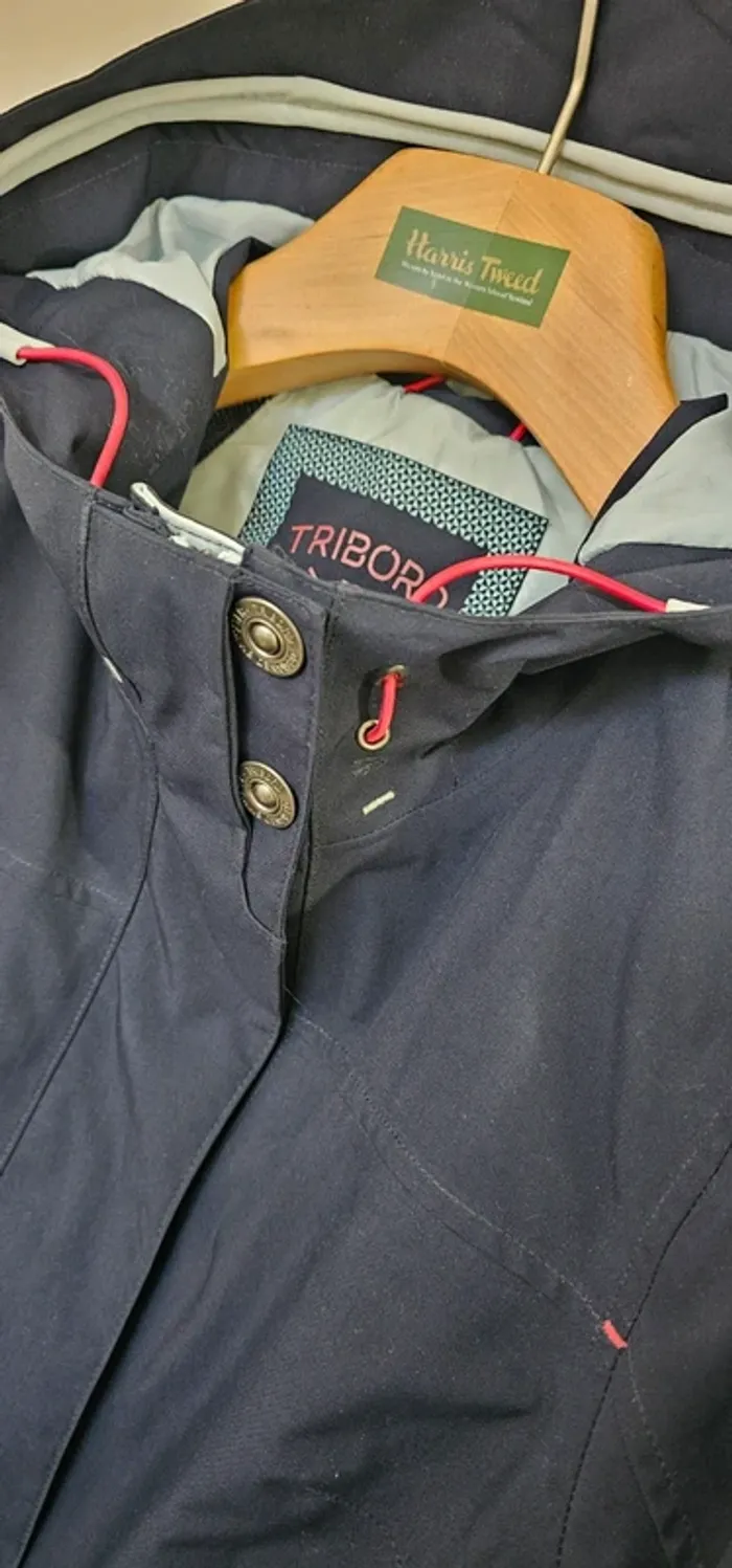 Imper Parka Trench Déperlant Tribord Taille 42 - photo numéro 9