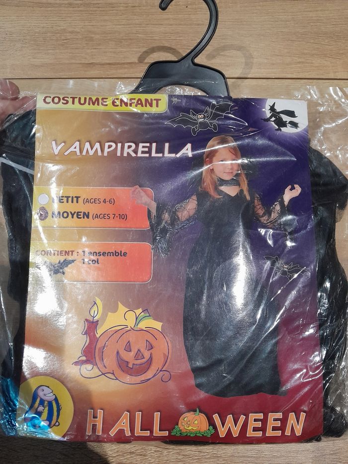 Déguisement vampirella 4-6ans