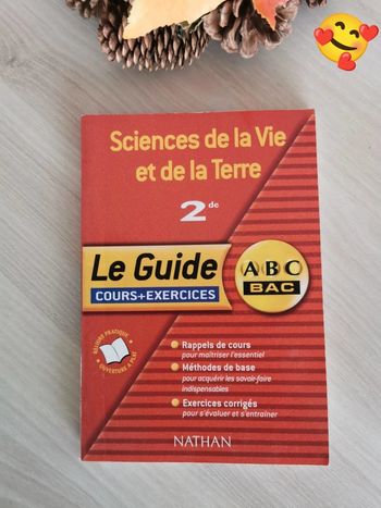 Livre cours et exercices SVT 2nd