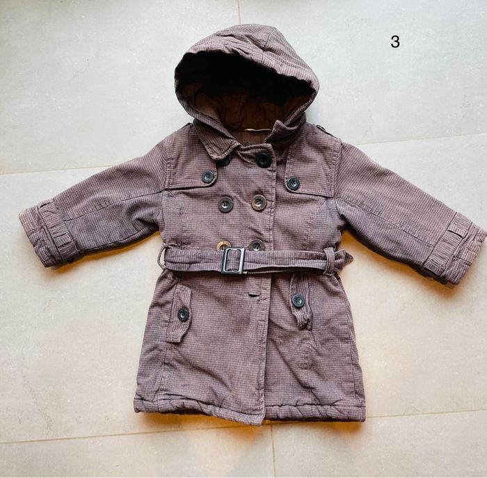 Manteau hiver avec capuche fille