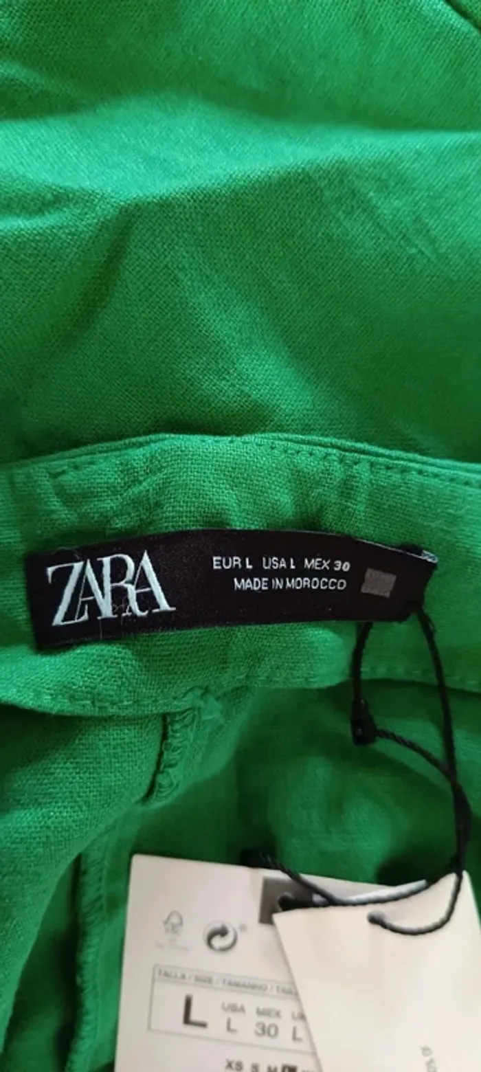 217- jupe neuve avec étiquette, zara, Taille L - photo numéro 3