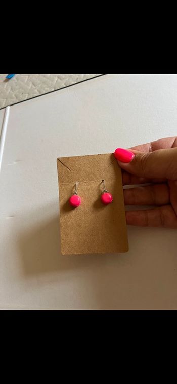 Boucle d’oreille macarons