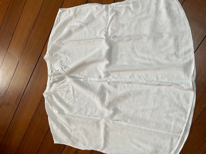chemisier blanc H&m  t xl  comme neuf