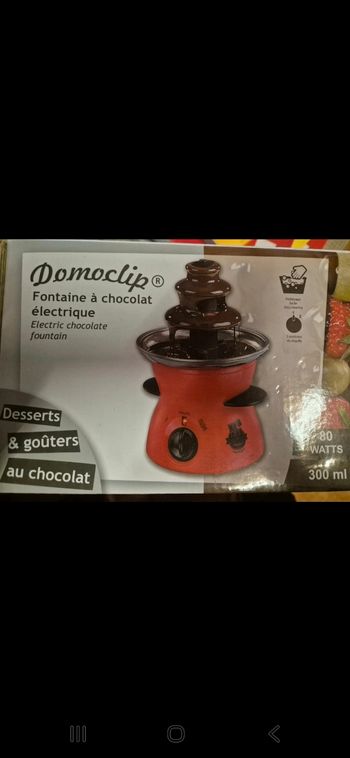 Fontaine à chocolat