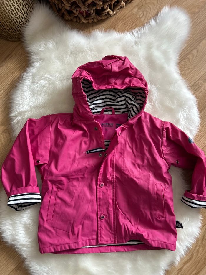 Joli ciré  imperméable  hublot marine comme neuf - photo numéro 2