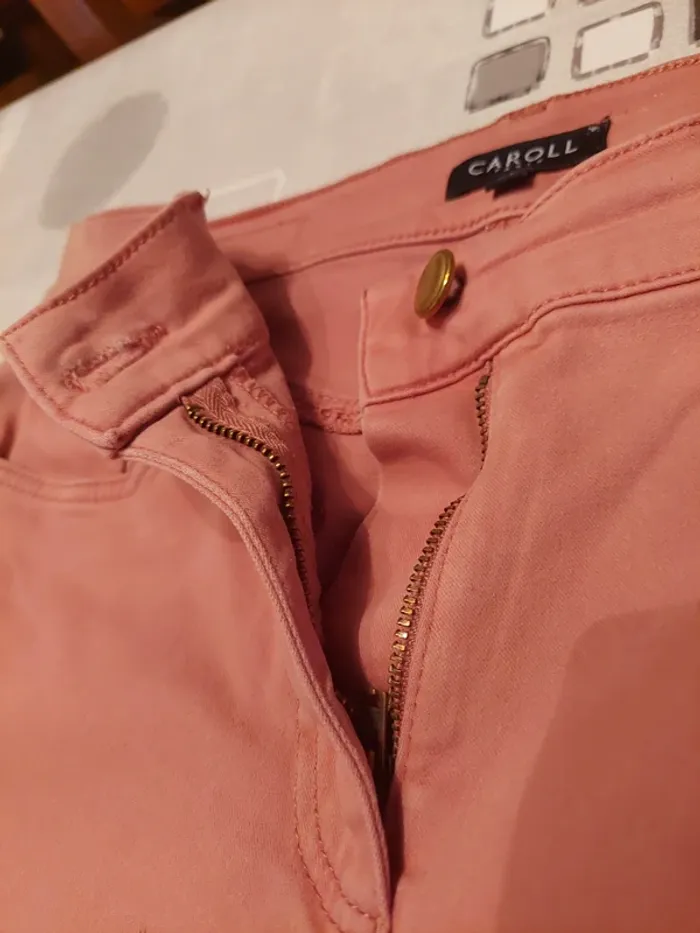 Pantalon vieux rose - photo numéro 3