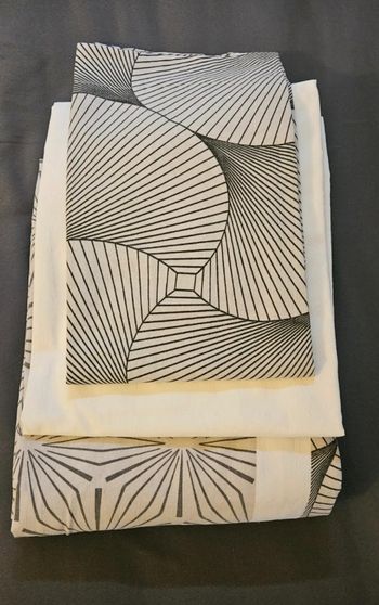 Parure de lit simple, 3 pièces