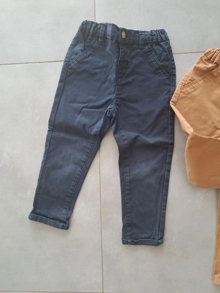 Lot de 2 pantalons 36 mois Kiabi - photo numéro 3