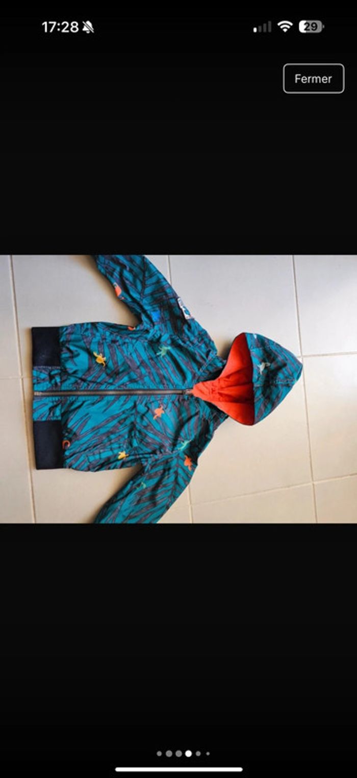 Veste catimini 4 ans réversible - photo numéro 5