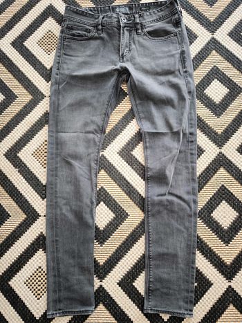 Jean skinny Superdry homme – Taille W31 L32 – Gris foncé