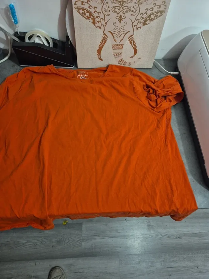 T-shirt corail