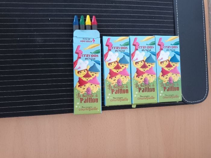 crayon à la cire