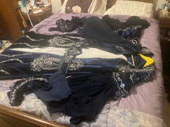 ROBE DE SOIREE / HENNE BLEU ROI