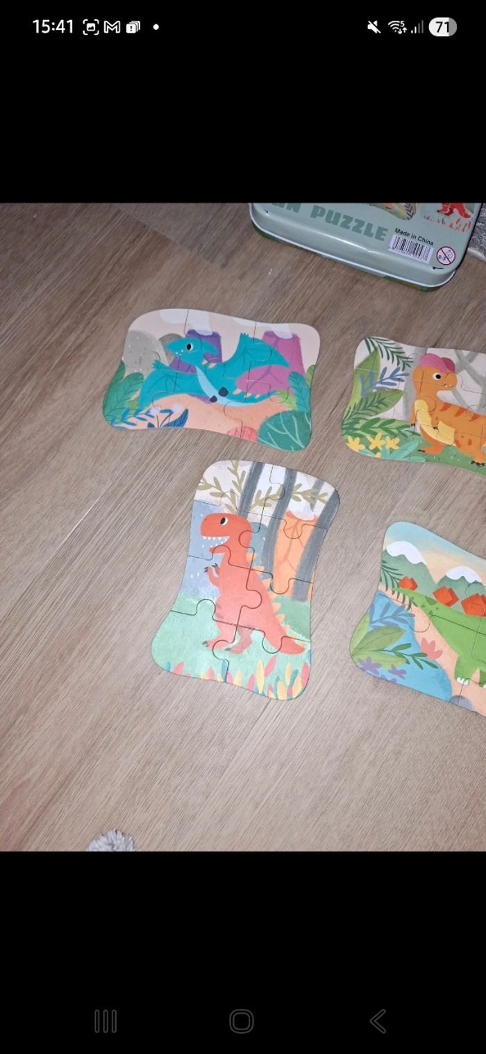 Puzzles dinosaure - photo numéro 4