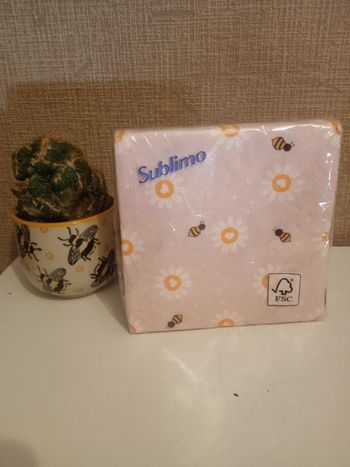 Lots serviettes en papier marque sublimo
