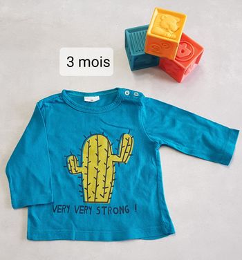 T-shirt 3 mois