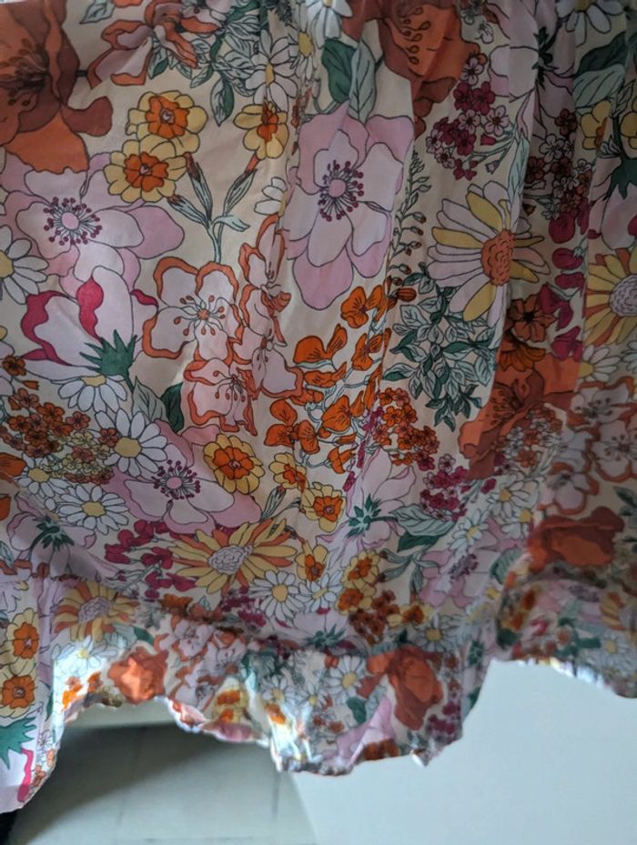 Robe a fleurs multicolores - photo numéro 3