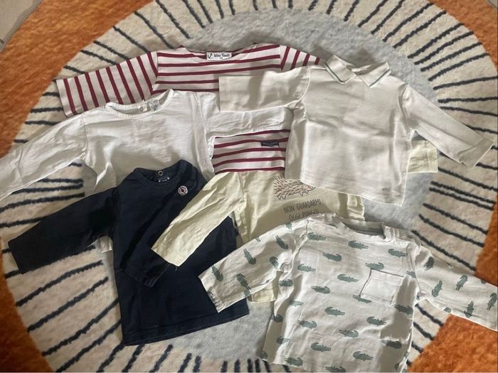 T-shirt manche longue 6 mois - photo numéro 4