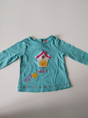 Tee shirt manches longues 6 mois