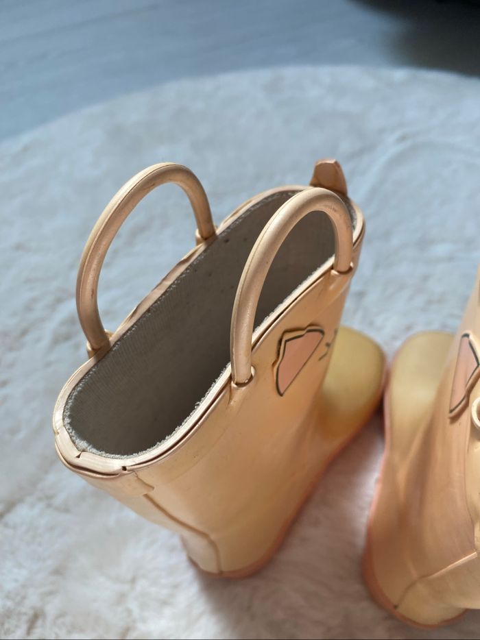 Bottes de pluie Saxo Blues licorne  taille 24 – bon état, confortables et faciles à enfiler ☔ - photo numéro 6