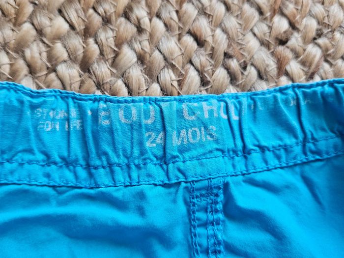 Short bleu Bout'chou 2 ans - photo numéro 5