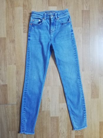 Jean slim taille haute XXS