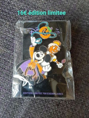 Pins Disney éditions limitee halloween