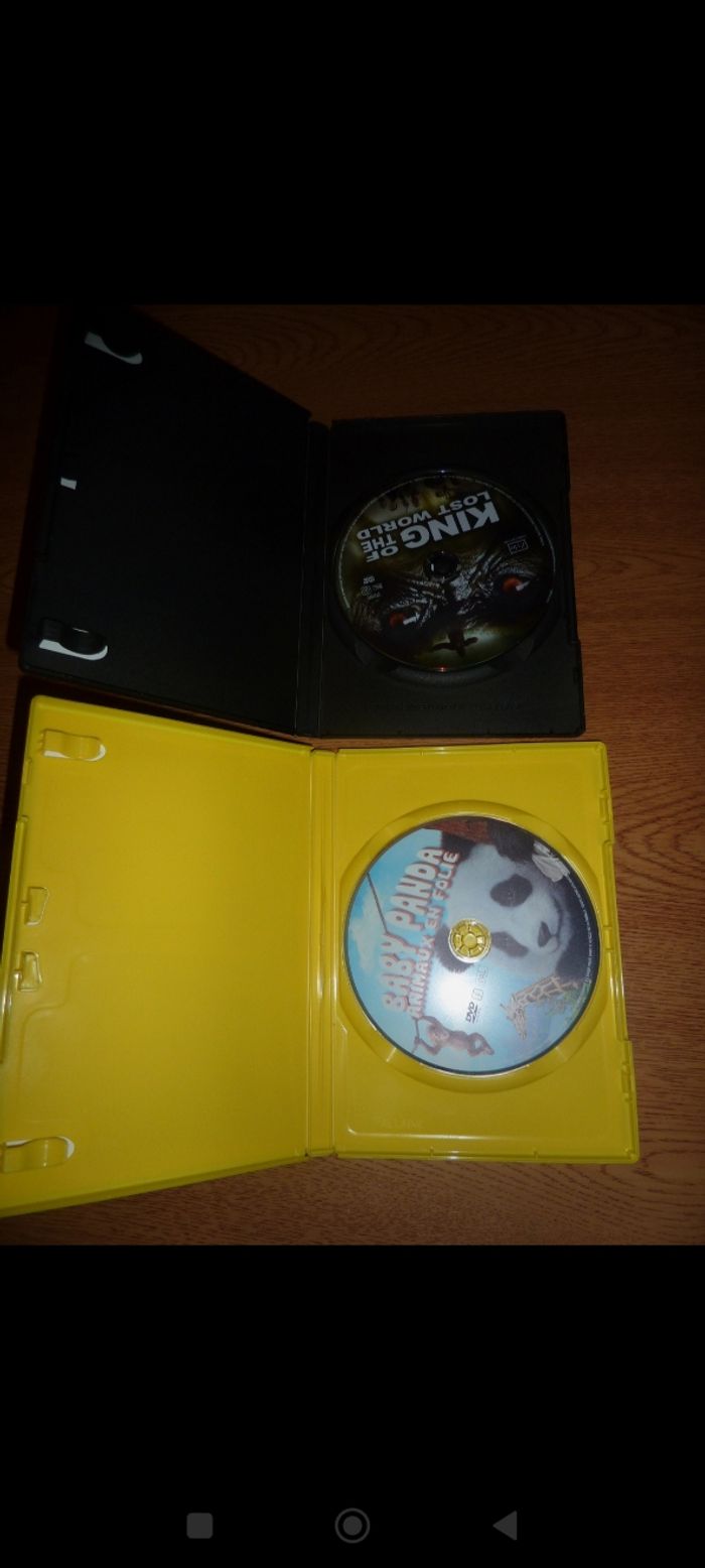 Lot de 2 Dvds Baby Panda  et King of the lost World + un CD - photo numéro 6