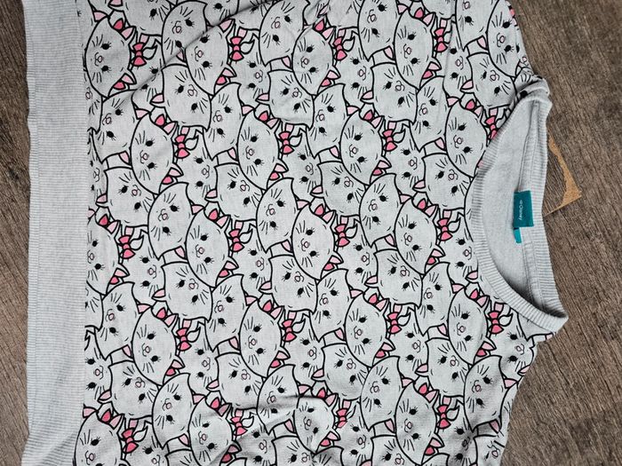 Sweat aristochats marie gris - photo numéro 2